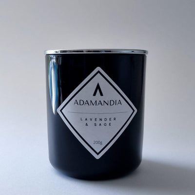 Lavender & Sage Candle - Adamandia